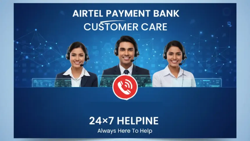 Airtel Payment Bank Customer Care Number