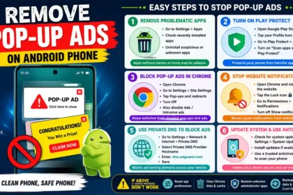 Remove POP UP Ads Android Phone