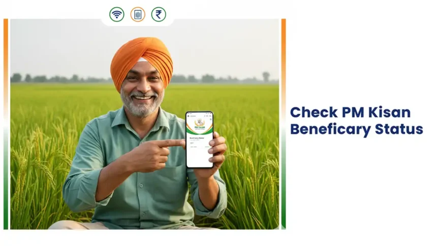 Check PM Kisan Beneficiary Status Online