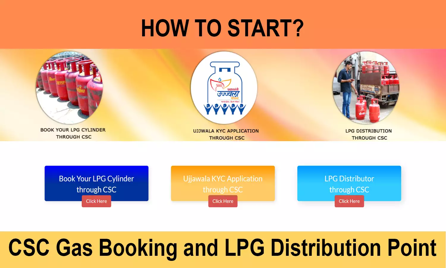 CSC Gas Booking and LPG Distribution Point