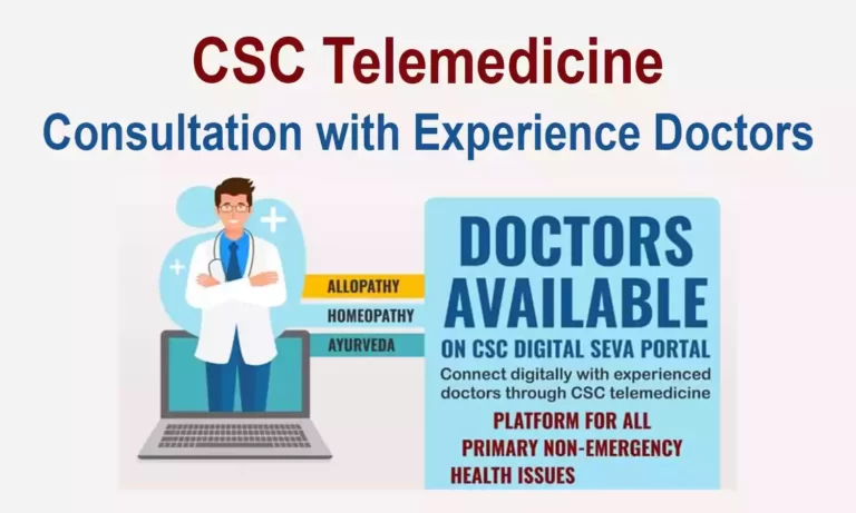 CSC Telemedicine for Online Medical Consultation