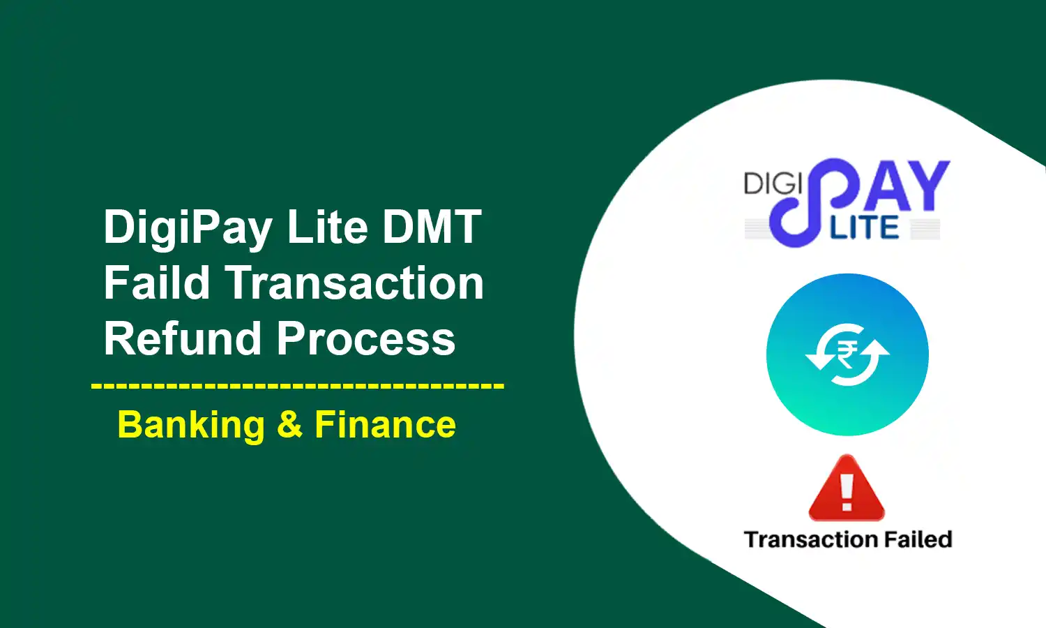 DigiPay Lite DMT Failed Transaction