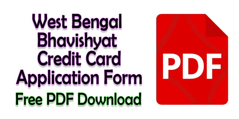 Bhavishyat Credit Card Application Form PDF