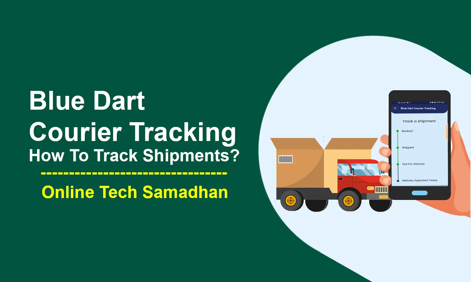 Blue Dart Tracking How to Track Shipment with Blue Dart?