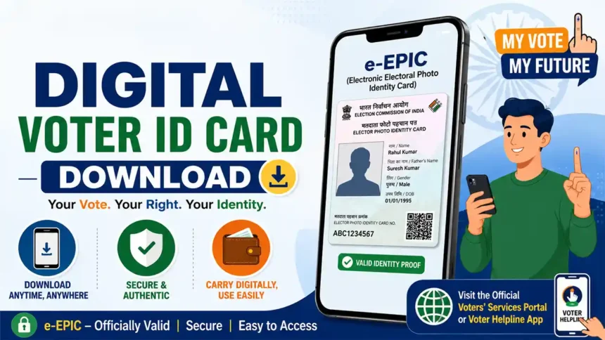 Digital Voter ID Card Download Online