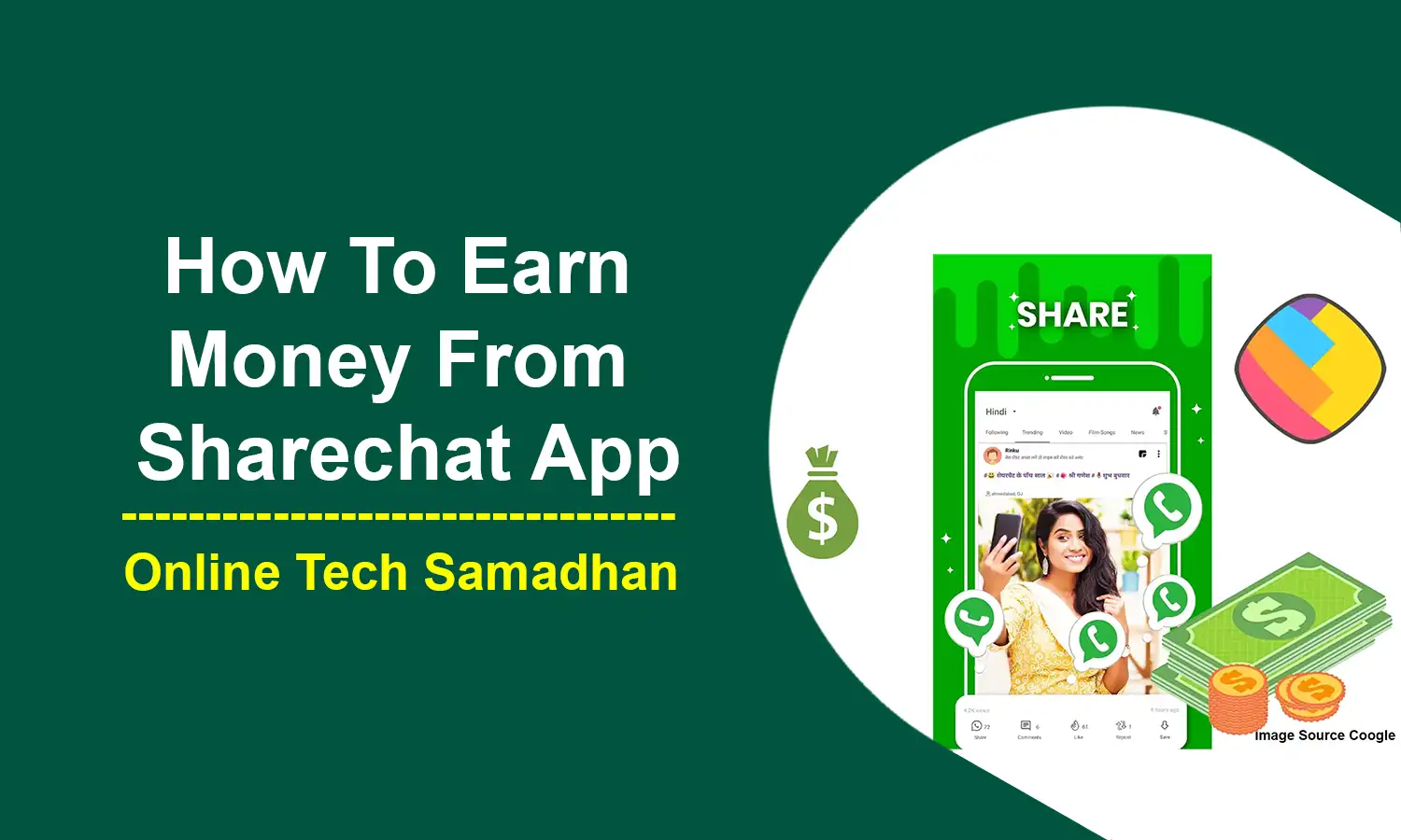 How To Earn Money From Sharechat App