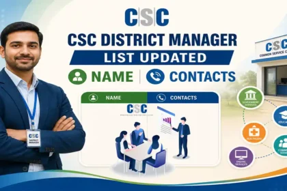 CSC District Manager List