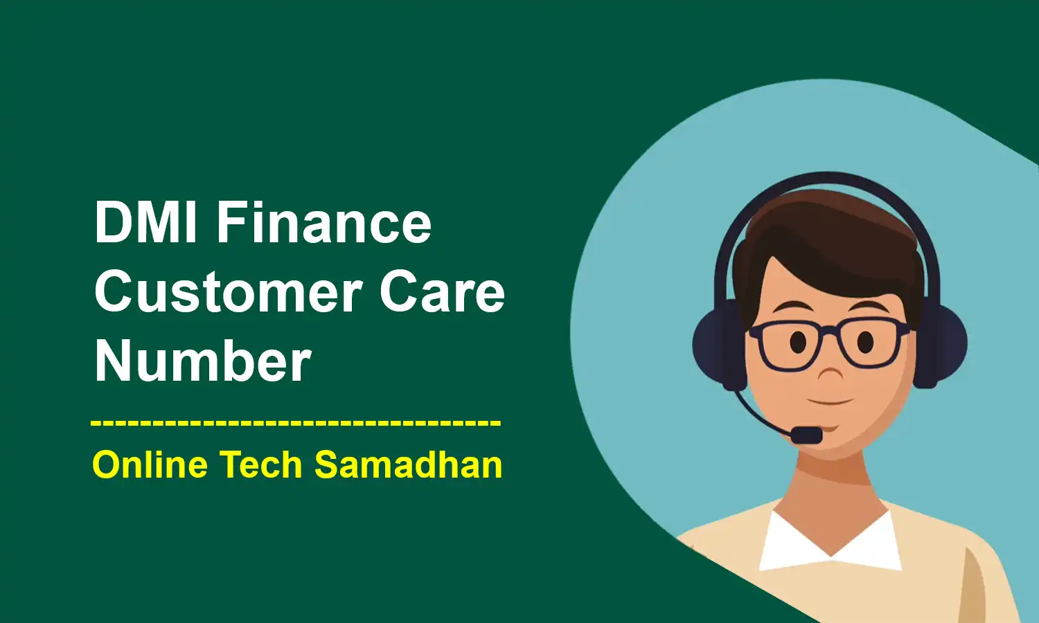 DMI Finance Customer Care Number
