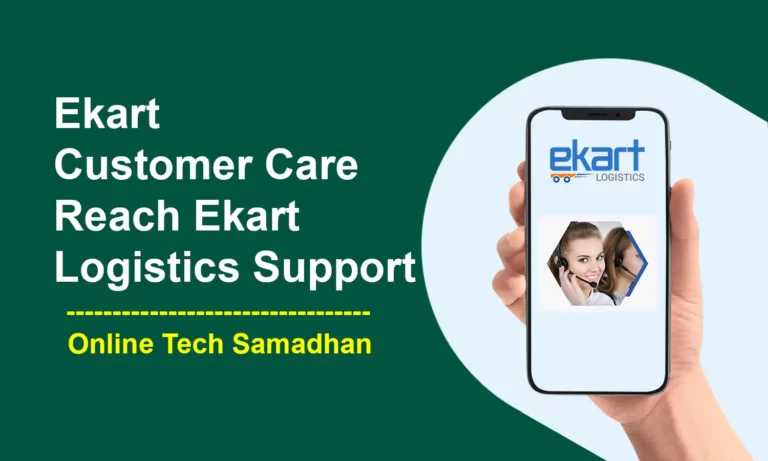 Ekart Customer Care Number