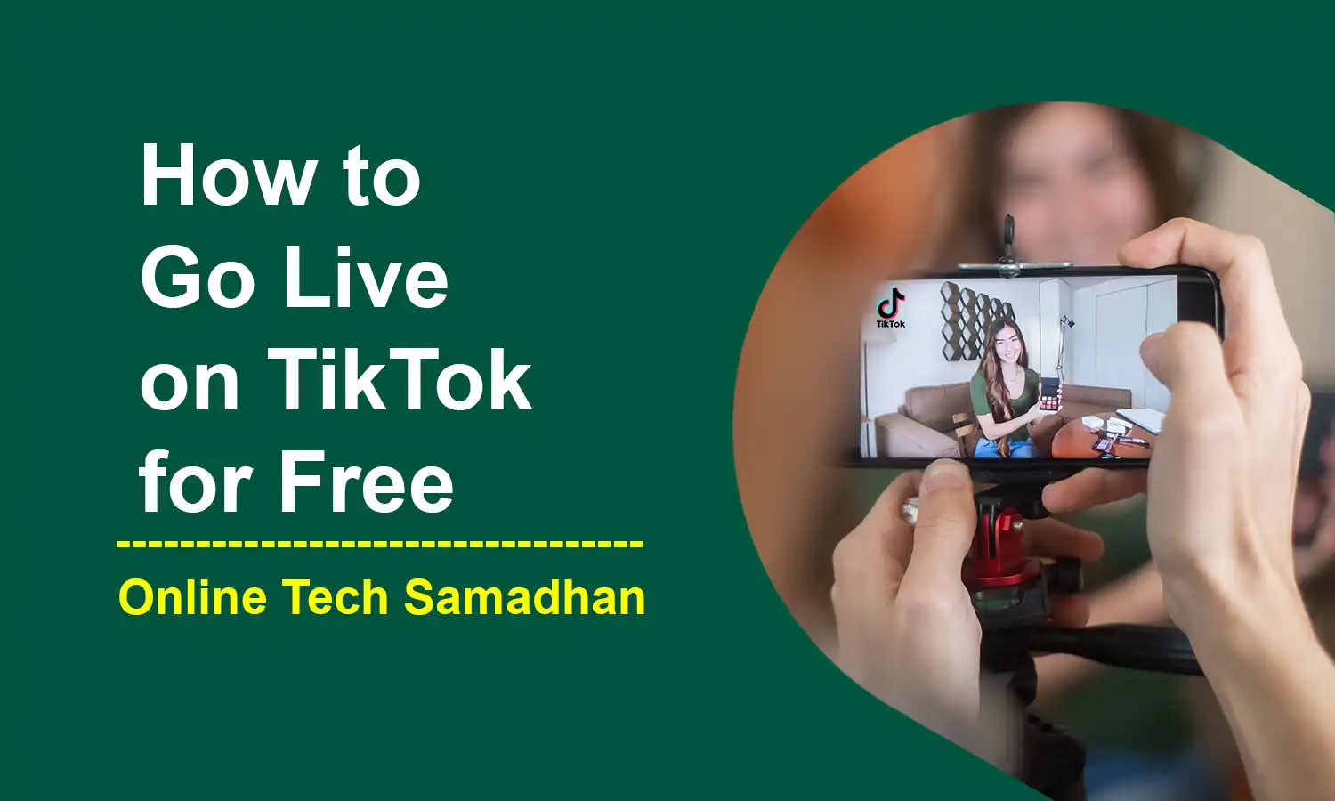 How to Go Live on TikTok for Free
