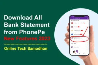 Download Bank Statement from PhonePe