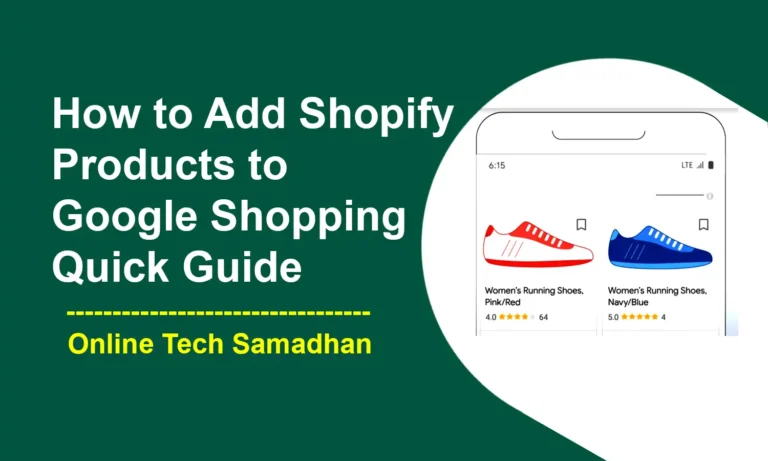How to Add Shopify Products to Google Shopping