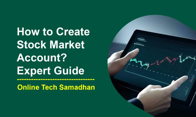 How to Create Stock Market Account