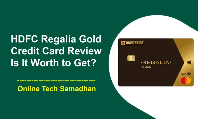 regalia gold credit card review
