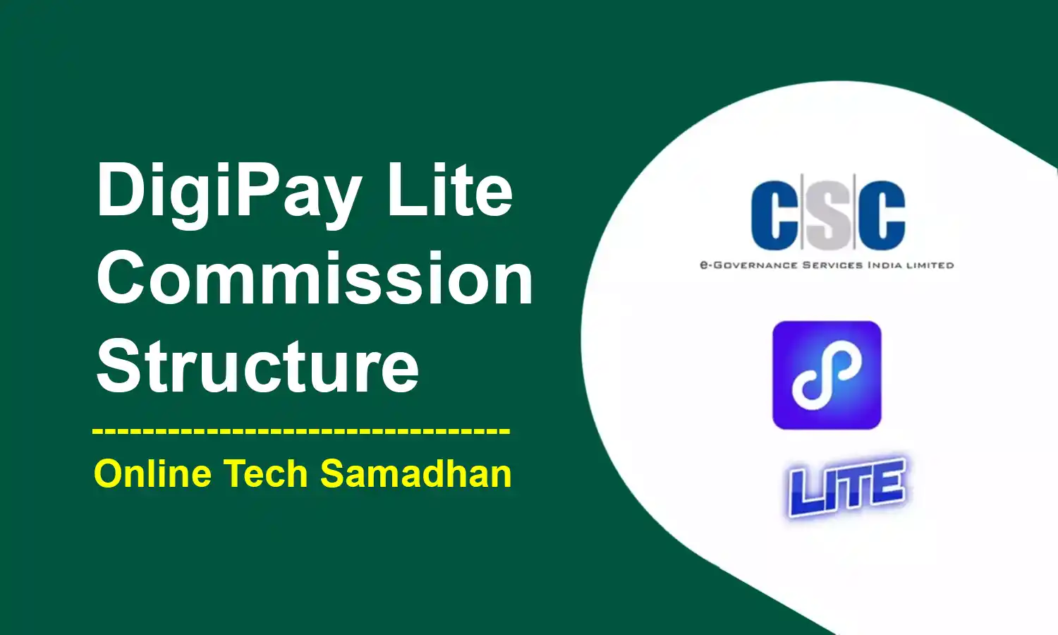 DigiPay Lite Commission Structure