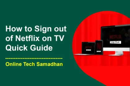 How to Sign out of Netflix on TV