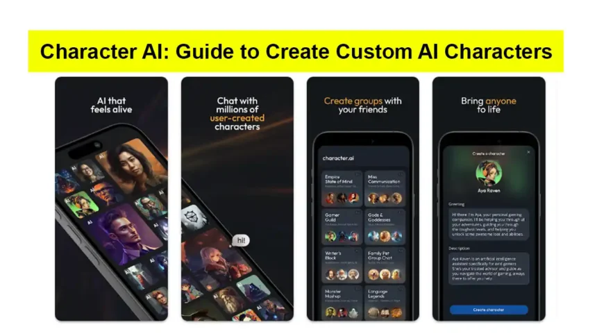 Character AI A Guide to Create Custom AI Characters