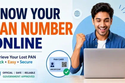 Know Your PAN Number Online
