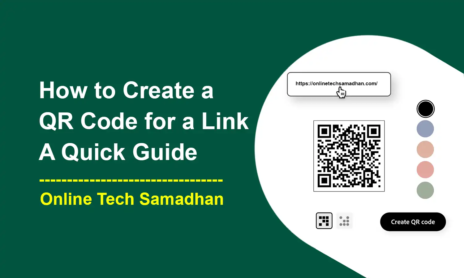 How to Create a QR Code for a Link