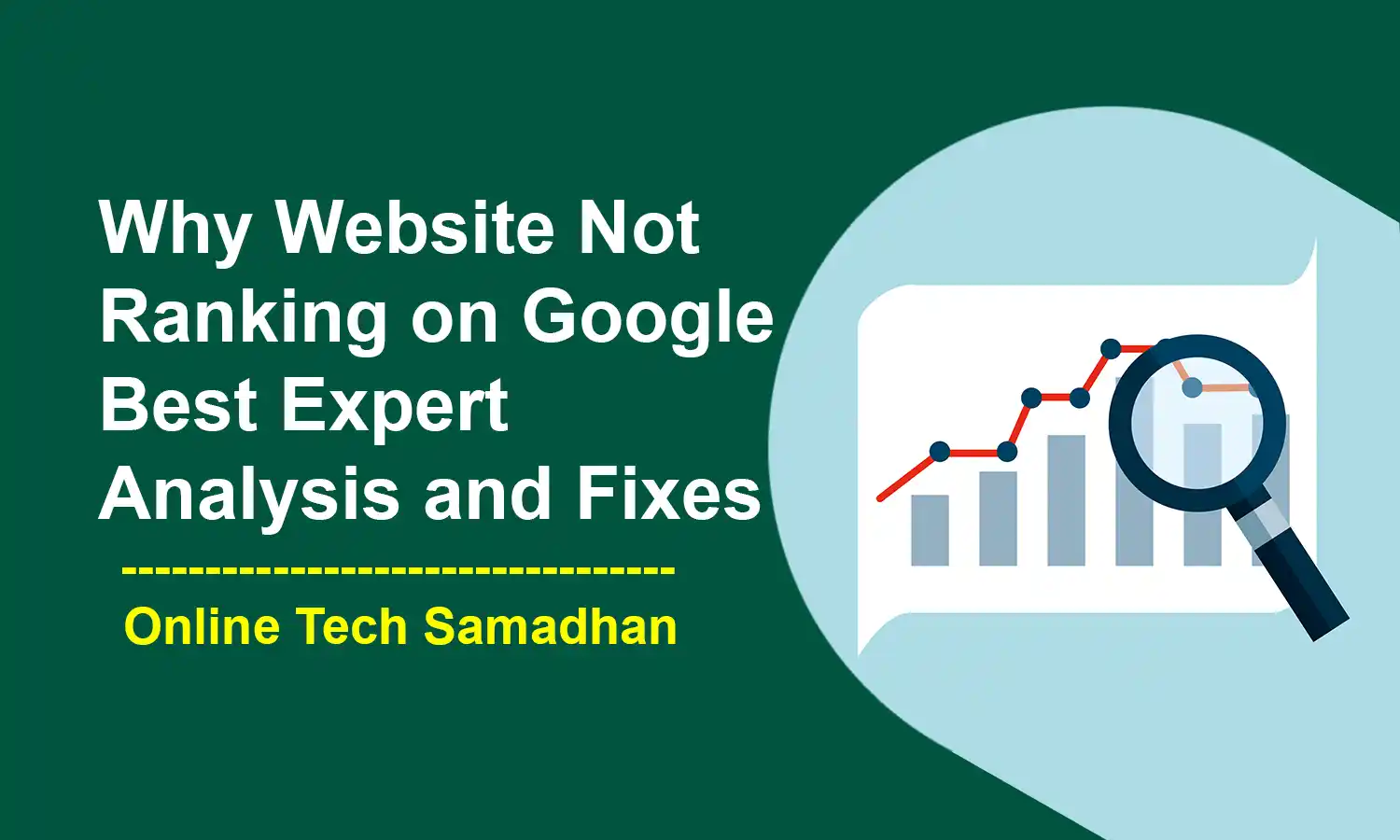 Why Website Not Ranking on Google