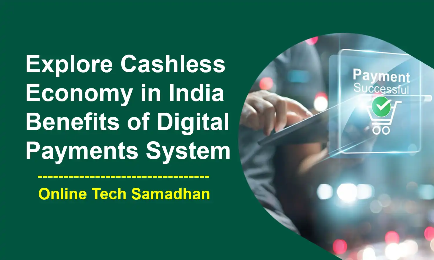 Cashless Economy in India