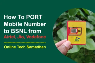 How To PORT Mobile Number to BSNL