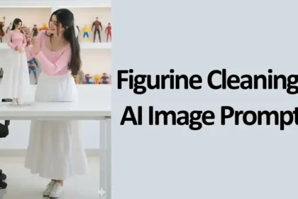 Figurine Cleaning AI Image Prompt