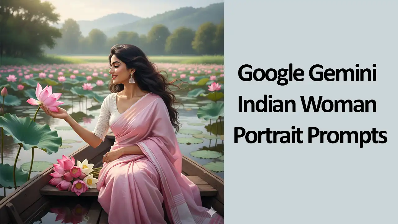 Google Gemini Indian Woman Portrait Prompts