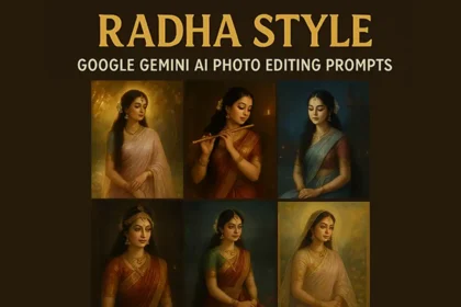 Radha Style Google Gemini AI Photo