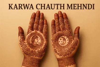 Karwa Chauth Mehndi Design