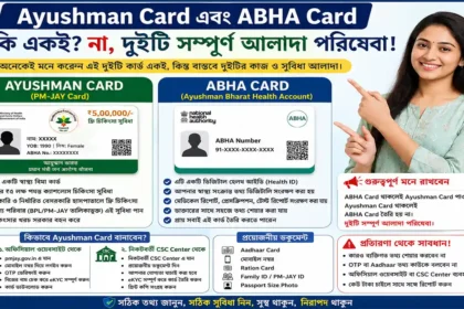Ayushman Card and ABHA Card