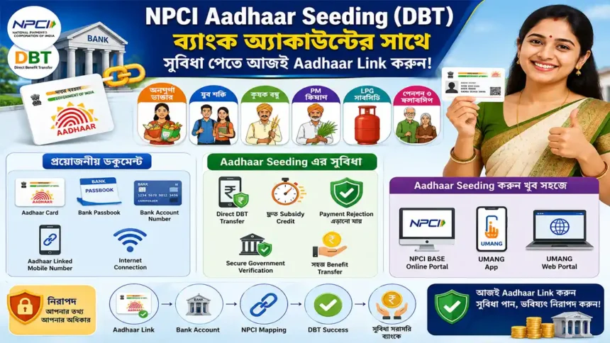 NPCI Aadhaar Seeding (DBT) with Bank