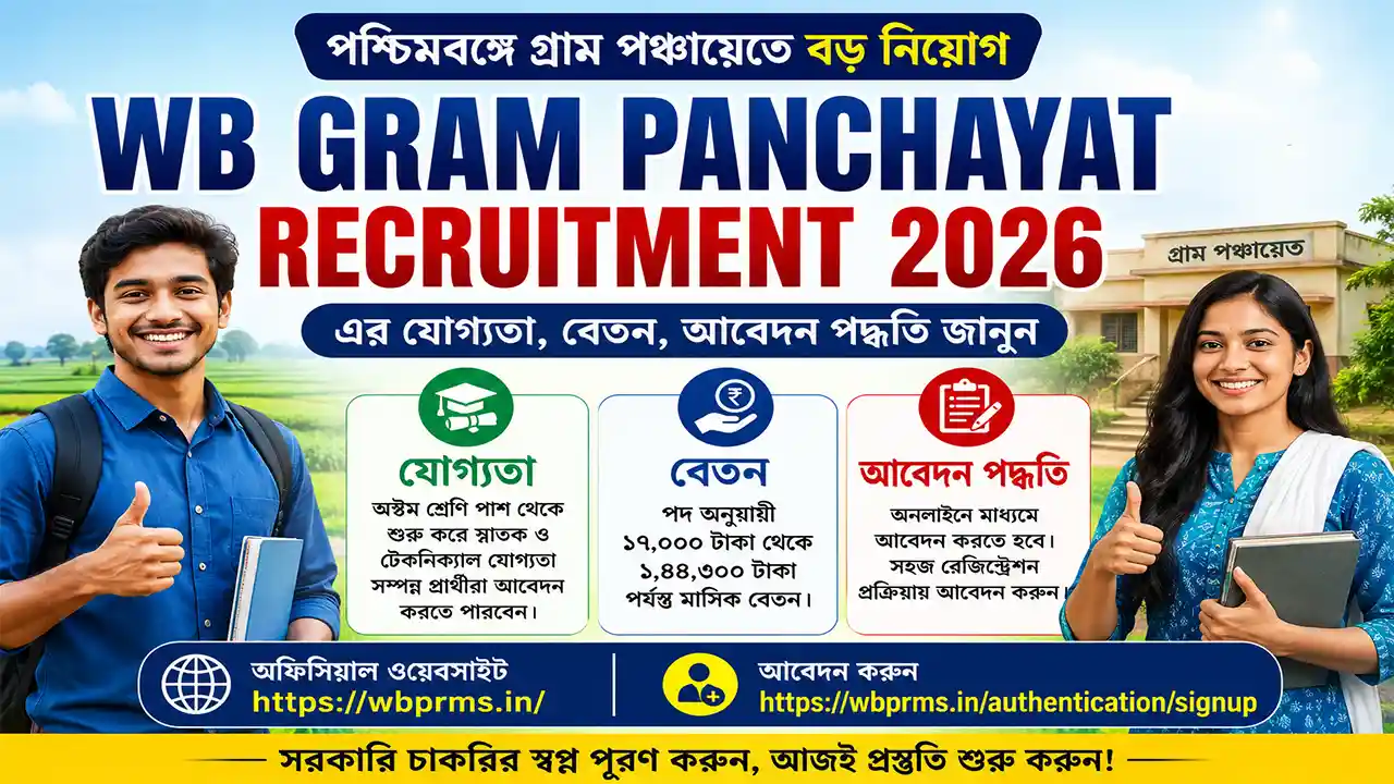 WB Gram Panchayat Recruitment