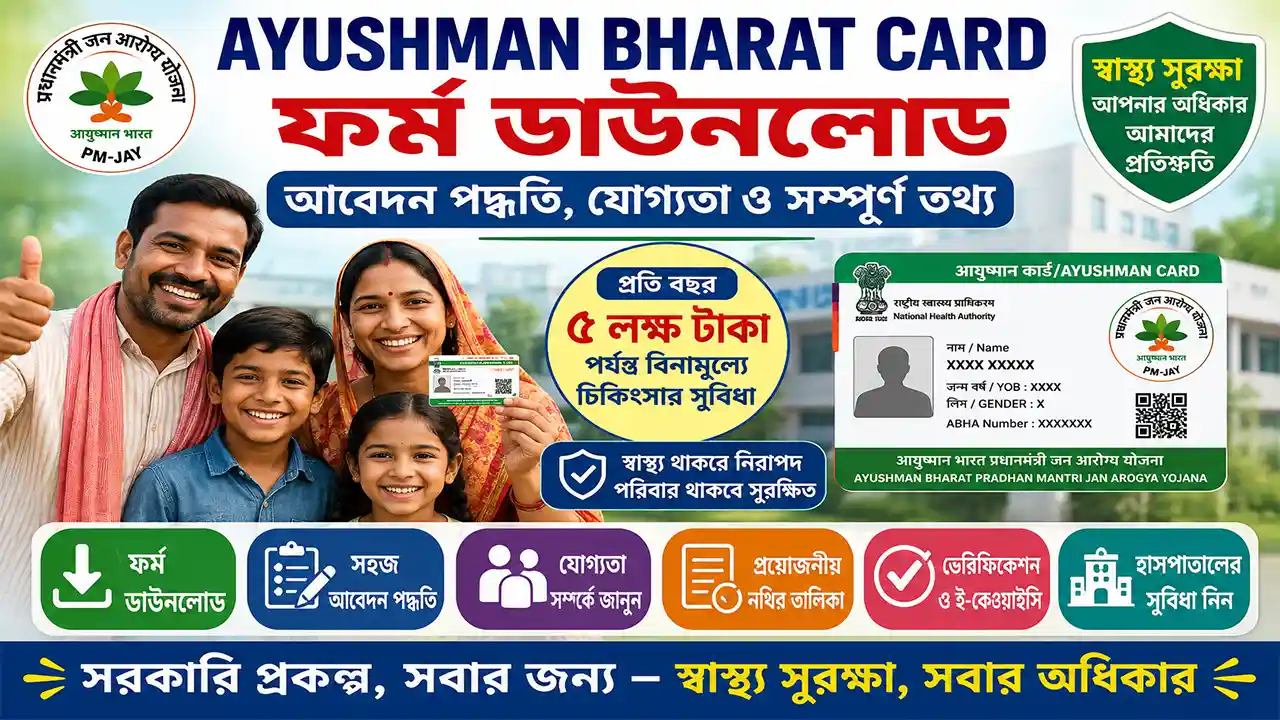 Ayushman Bharat Card Form Download
