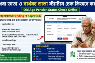 বিধবা ভাতা ও বার্ধক্য ভাতা স্ট্যাটাস চেক কিভাবে করব | Old Age Pension Status Check Online