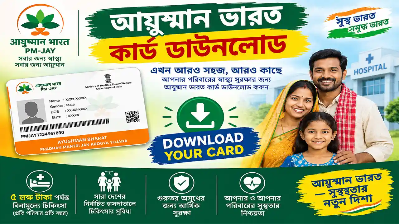 Ayushman Bharat Card Download Online