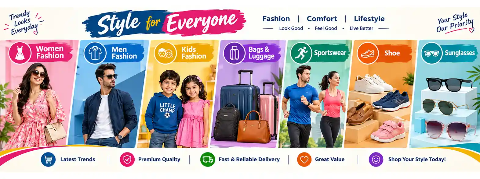 Fashion and Home Appliances Offers