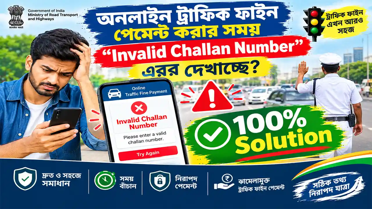 Online Traffic Fine Payment using NextGen e challan payment