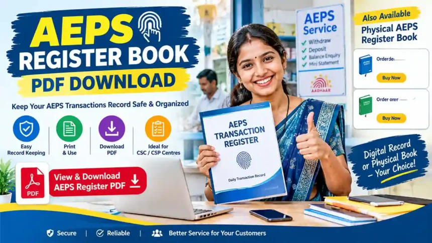 AEPS Register Book PDF