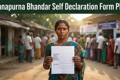 Annapurna Bhandar Self Declaration Form PDF Download