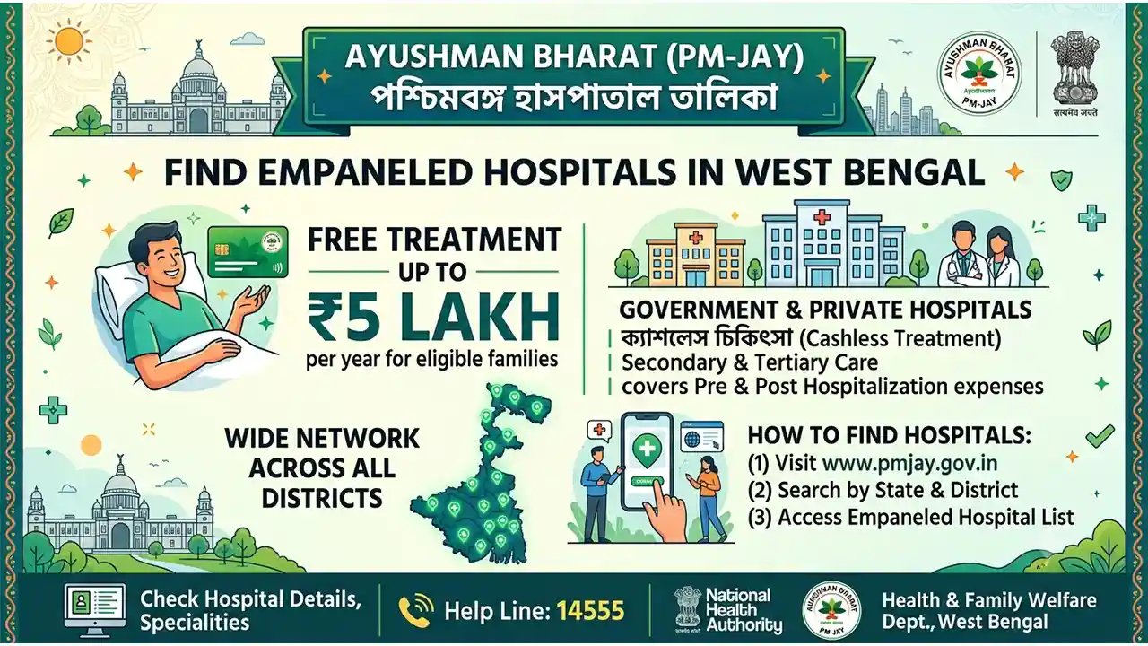 Ayushman Bharat West Bengal Hospital List