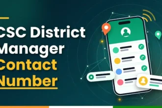 CSC District Manager Contact Number