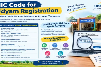 NIC Code for Udyam Registration