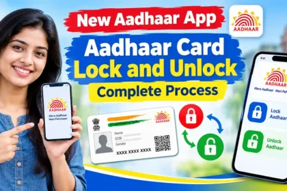 New Aadhaar App Aadhaar Card Lock and Unlock